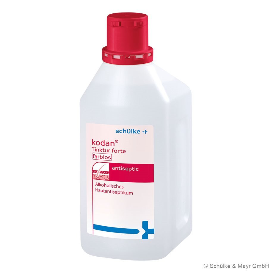 Schülke & Mayrkodan Tinktur forte farblos 1 Ltr. HautdesinfektionDocMed GmbH